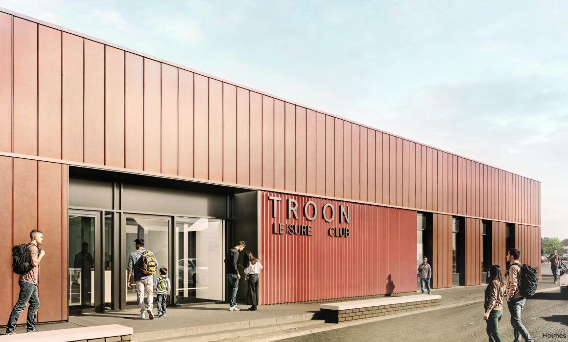 CGI Render of the new Troon Leisure Club